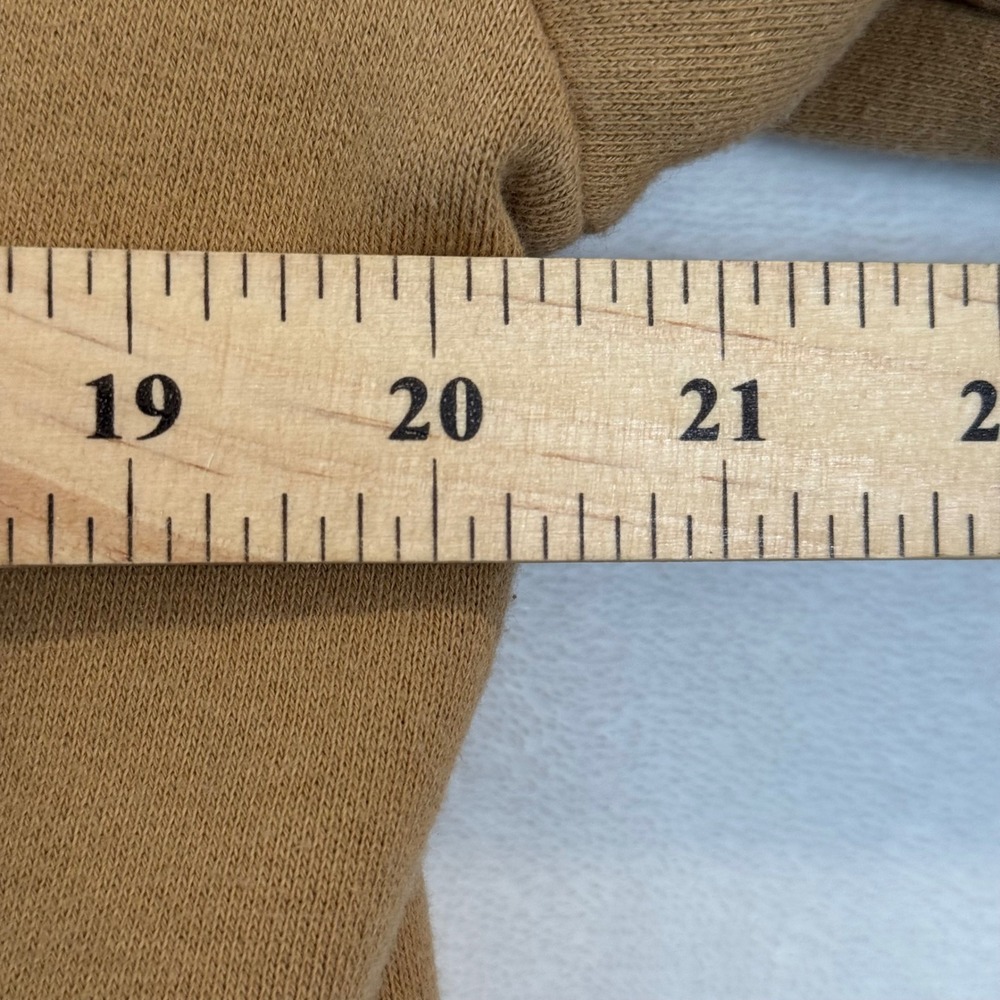 Champion Tan Brown Crewneck Sweatshirt Medium - Picture 7 of 8